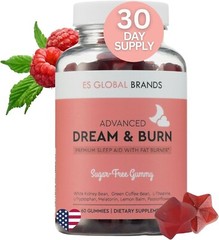 Dream & Burn Night Time Slimming Fat Burner Metabolism Boosting Gummie Melatonin