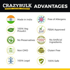 Natural Alternative for Gain Lean Muscle & Strength Supplement 90 Capsule