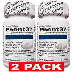 (2) Bottles $ – SAVE- Phent37 – Diet Pills Fat Burner, Weight Loss Formula