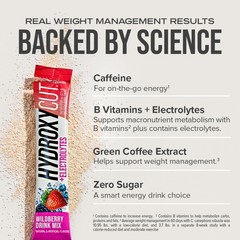 Hydroxycut Drink Mix – Advanced Result – 2.2 Ounce (Pack of 1), Wildberry