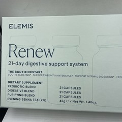 Elemis Renew 21 day digestive support system 63 capsules NEW PRODUCT EXP:02/2025