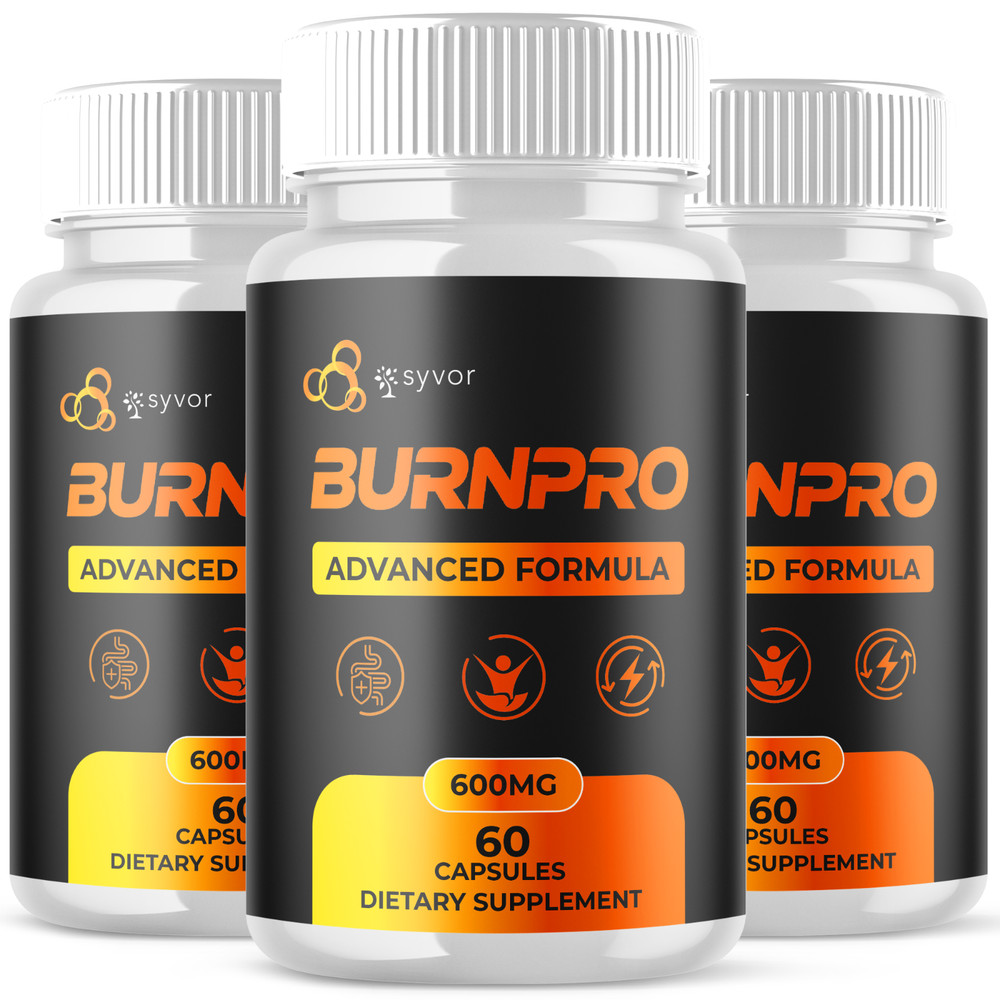 (3 Pack) Burn Pro Pill Advanced Energy & Fitness Supplement BurnPro 180 Capsules