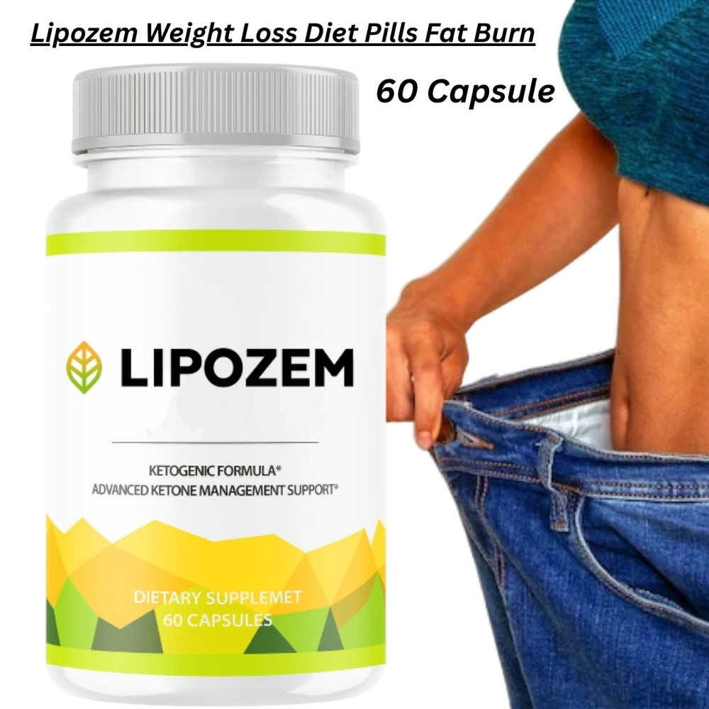 NEW Lipozem Fat Burn Weight Loss Management Supplement for Unisex 60 Capsule