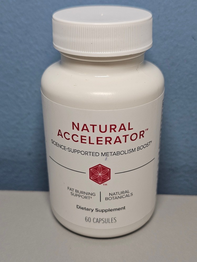 Isagenix Natural Accelerator Metabolism Booster – 60 caps – Exp 6/27 – New!
