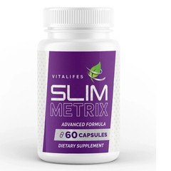 (1 Pack) Slim Metrix Advanced Formula Energy & Fitness SlimMetrix 60 Capsules