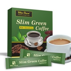 SLIM GREEN COFFEE With Ganoderma HEALTHY WEIGHT LOSS Detox Tea – 2 Pack