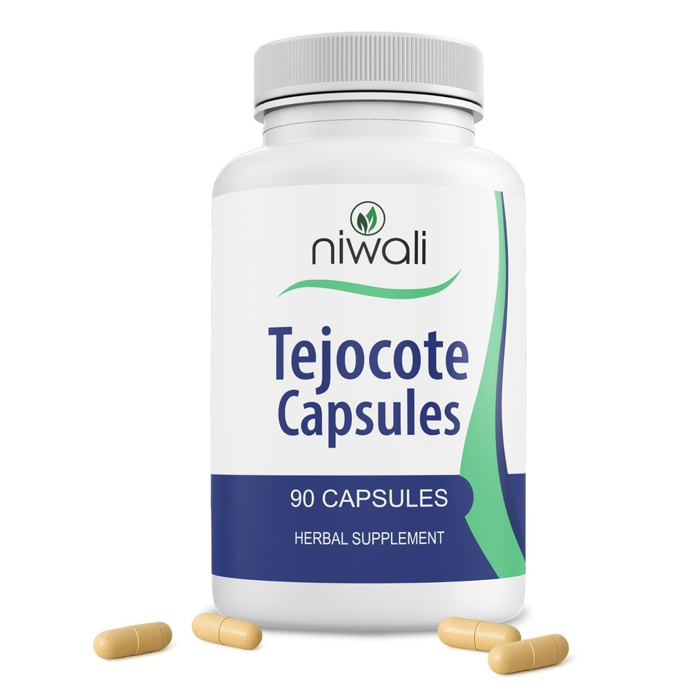 Niwali Tejocote Capsules 90 Count Herbal Supplement for Weight Management