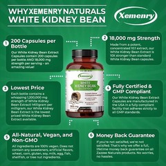 White Kidney Bean Extract-Weight Loss, Block Carbohydrates and Suppress Appetite