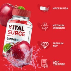 Vital Surge Gummies For Men, VitalSurge Max Strength Formula (2 Pack)