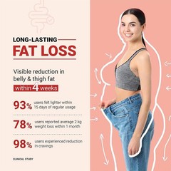 Weight Gut 30 Sachets | Plant Based Fat Burn Supplement For Unisex