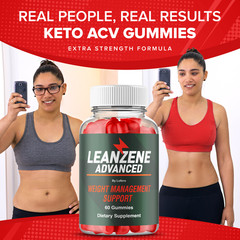 (5 Pack) Leanzene Advanced Weight Loss Support Gummies Fat Burner Gummys (300ct)