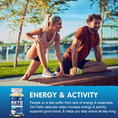 KETO BHB 1500mg PURE Ketone FAT BURNER RAPID Weight Loss Diet Pills Ketosis