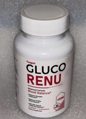 5x Lot, Gluco Renu Capsules, Blood Balance Supplement, 600mg, 60 Caps (300 Tot)