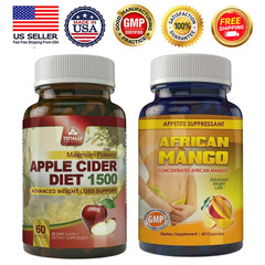 Apple Cider Vinegar Weight Management African Mango Appetite Control Supplement