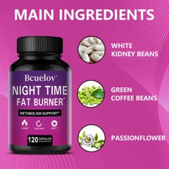 Lose Weight Fat Burner Capsule Increase Energy Metabolism Detox Cleanse 120 Pill