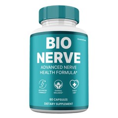 BioNerve Capsules, Max Strength, Bio Nerve Pills For Nerve Health (2 Pack)