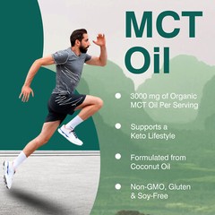 MCT Oil – Weight Loss Energy Inflammation Brain – C8, C10, From Coconut Oil