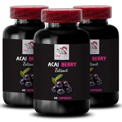 Active boost – ACAI BERRY EXTRACT – Morning refresh 3 Bottles 180 Capsules