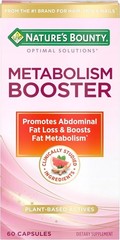 Potenciador del metabolismo, apoyo quema grasa, cítricos y jengibre negro, 60 cá