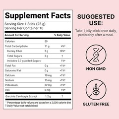2 PACKS-NEW LUXRY Foodology Coleology Cutting Jelly 10Sticks Weight Loss Support