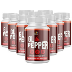Gl Pepper- Keto & Weight Support- 10 Bottles- 600 Capsules