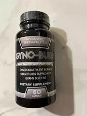 Gyno-Burn Pills Male Chest Fat Burner Reduces Breast Fat – ( Pack of 5 ) .