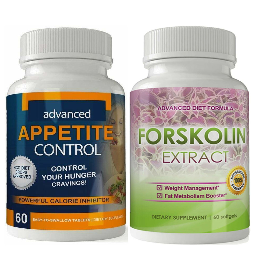 Appetite Control Weight Management and Forskolin Extract Metabolism Supplement