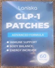 Diet Patch for Men & Women, 60-Day Supply, Energy Increase 60 Count Exp 7/2028