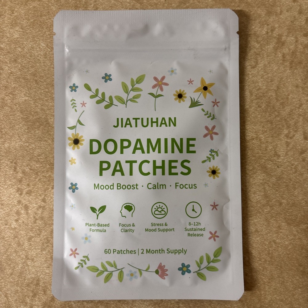 Dopamine Patches – Mood, Focus & Calm Support – Stress Relief Patch