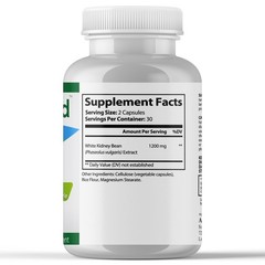 Fat Burner for Men Women | Weight Loss | White Kidney Bean Formula | 60 Capsule
