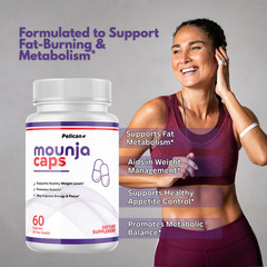 Mounja Caps- Metabolism Support, Weight Management Supplement- 1 Bottle
