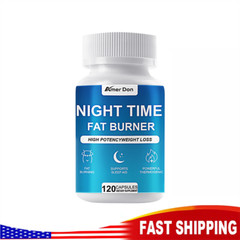 Night Time Fat Burner Supplement For Fat Burn Weight Loss Appetite Suppressant