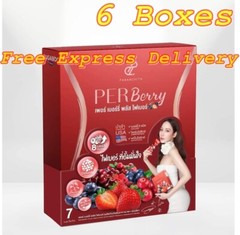 6 PER Berry Plus Fiber Pananchit Weight Control Diet Supplement Detox Shape Slim