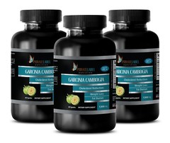 Garcinia Cambogia 60% HCA Extract 1300mg – Weight Loss – Fat Burn – 3 Bottles