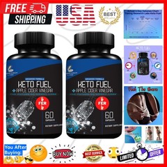 2 fer 1 Ad Keto Diet Pills Detox Cleanse & Support w/Apple Cider Vinegar 120 …