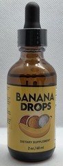 Banana Drops for Weight Loss Liquid Supplement 2 oz, 60 ml