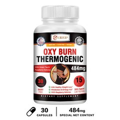 Oxy Burn Thermogenic Capsules – Weight Loss & Fat Burner, Appetite Suppressant