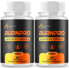 (2 Pack) Burn Pro Pill Advanced Energy & Fitness Supplement BurnPro 120 Capsules
