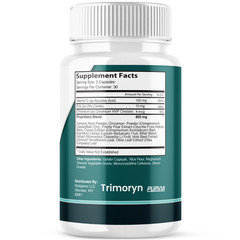 Trimoryn Capsules for Weight Loss Support Fat Burning Supplement Pills (60 ct)
