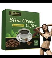 (1) Box SLIM GREEN COFFEE With Ganoderma HEALTHY WEIGHT LOSS. Detox Tea