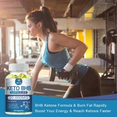 6 X KETO BHB 1200mg PURE Ketone FAT BURNER Weight Loss Diet Pills Ketosis