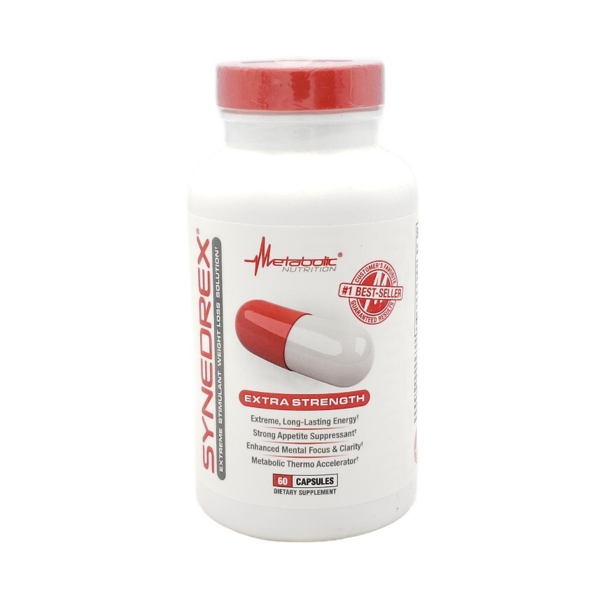 Metabolic Nutrition Synedrex EXTRA STRENGTH Fat Burner Weight Loss Diet Energy