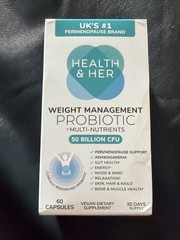 Health & Her Weight Management Probiotic + Multi-Nutrients 60ct 09/2026
