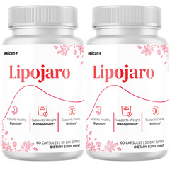 Lipojaro- Keto & Weight Support- 2 Bottles- 120 Capsules