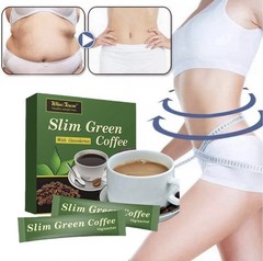 4 Pack SLIM GREEN COFFEE With Ganoderma HEALTHY WEIGHT LOSS.