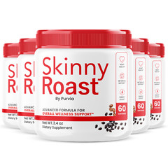 (5 Pack) Skinny Roast Powder Skinnyroast Advanced Formula Supplement Weight Loss