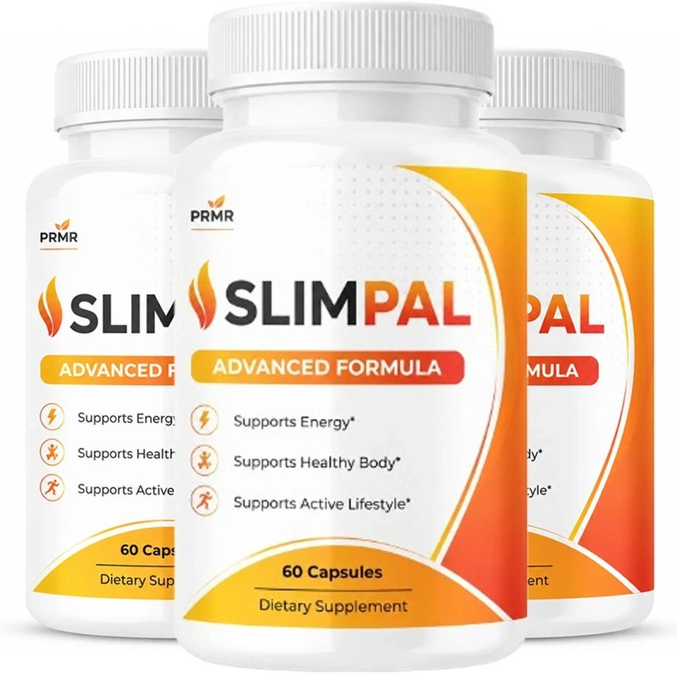 SlimPal Capsules, Slim Pal Advanced Supplement for Weight Loss & Energy (3 Pack)