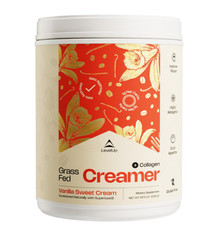 LevelUp Keto Coffee Creamer Vanilla MCT Collagen 22.5oz Energy
