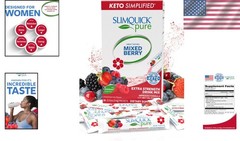 Natural Mixed Berry Powder Supplement for Women – Boost Metabolism & Lose Weight