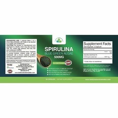 Spirulina Algae Immune Support & White Bean Extract Weight Management Supplement